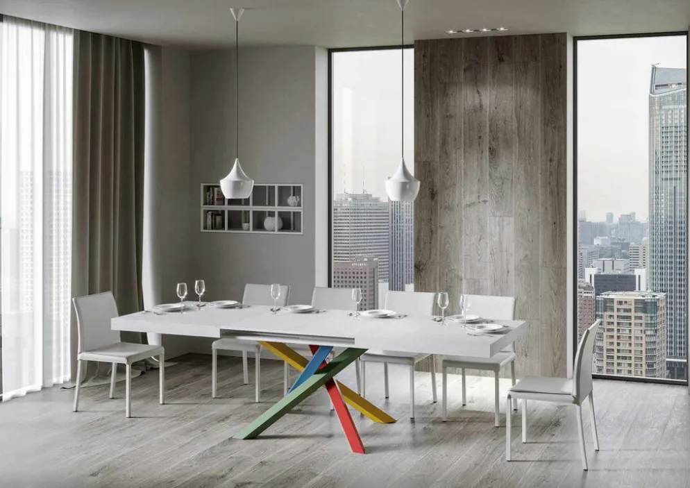 Tavolo allungabile Aberdeen 4B 90x160/420 cm