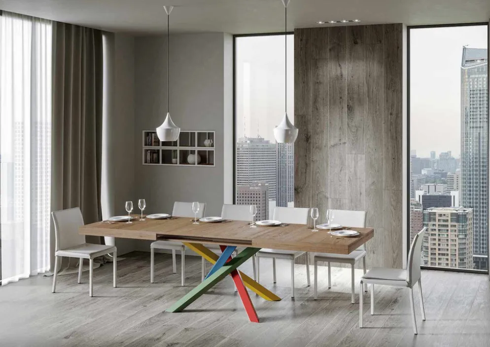 Tavolo allungabile Aberdeen 4B 90x160/420 cm
