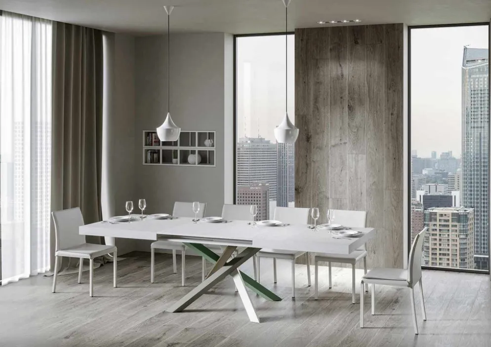 Tavolo allungabile Aberdeen 4A 90x180/440 cm