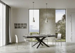Tavolo allungabile Aberdeen Evolution 90x160/420 cm