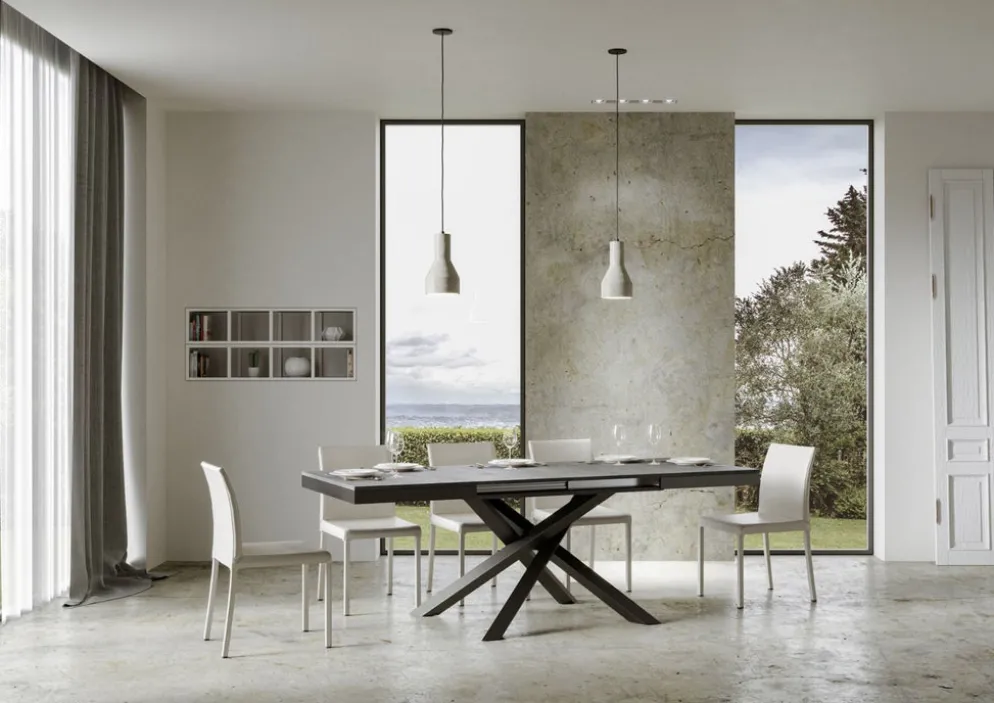 Tavolo allungabile Aberdeen Evolution 90x160/420 cm