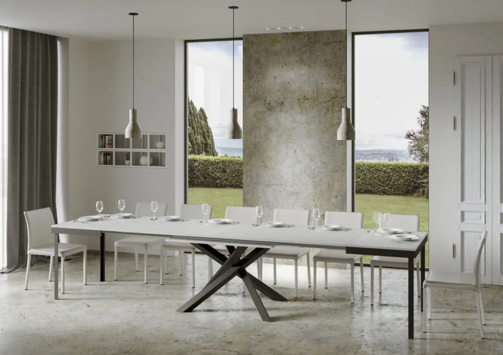 Tavolo allungabile Aberdeen Evolution 90x160/420 cm
