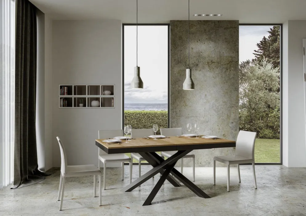 Tavolo allungabile Aberdeen Evolution 90x160/420 cm