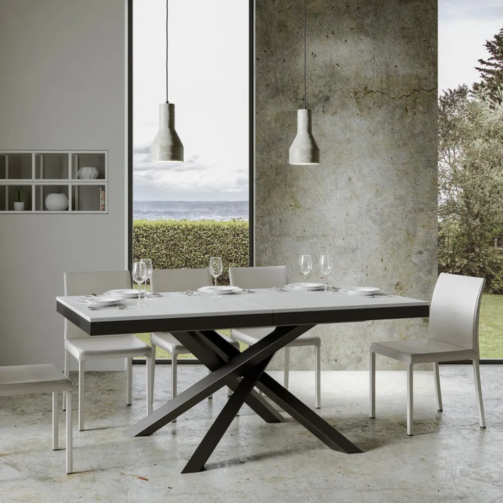 Tavolo allungabile Aberdeen Evolution 90x160/420 cm