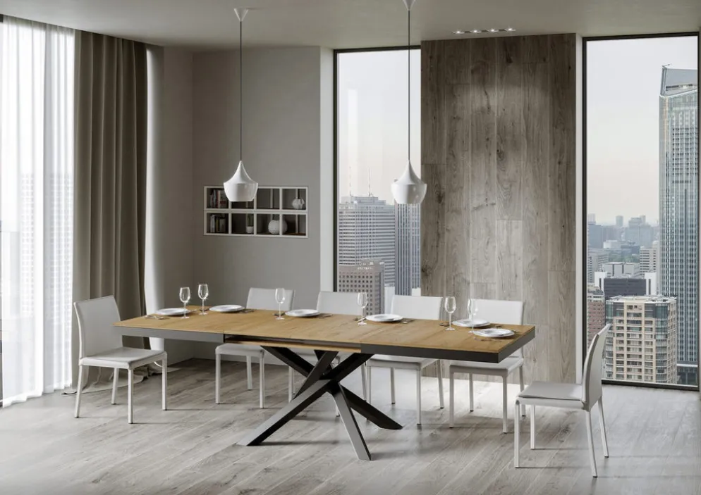 Tavolo allungabile Aberdeen Evolution 90x160/420 cm