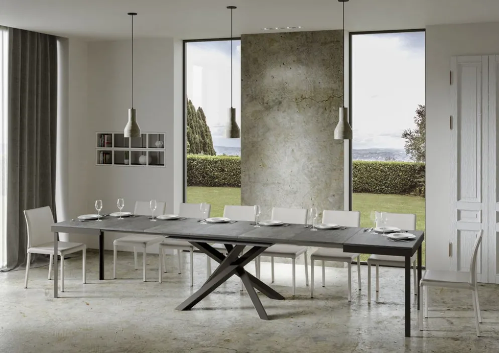 Tavolo allungabile Aberdeen Evolution 90x160/420 cm
