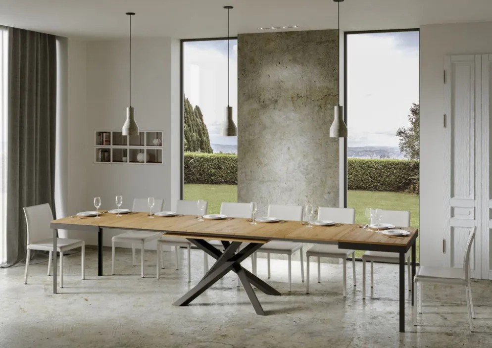 Tavolo allungabile Aberdeen Evolution 90x160/420 cm