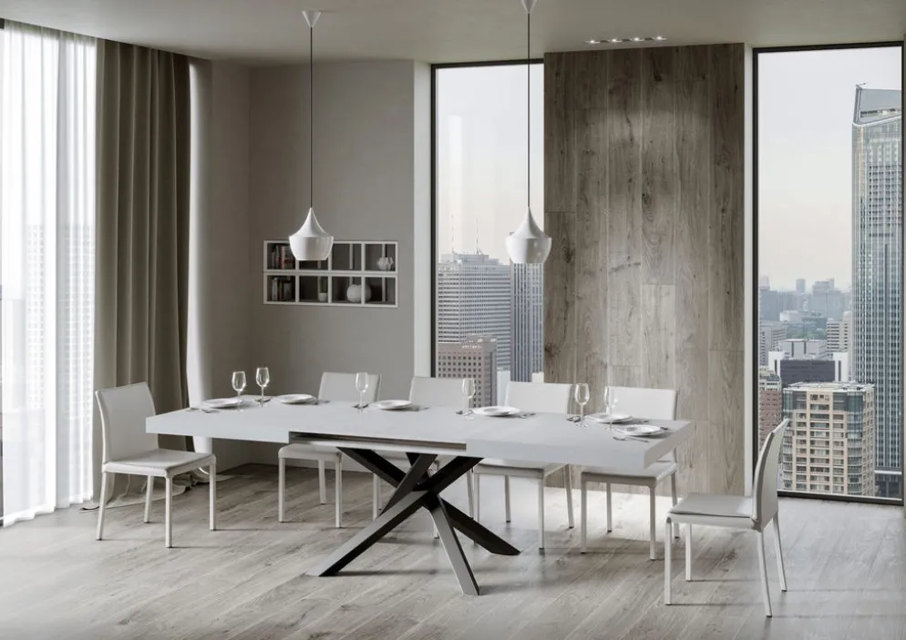 Tavolo allungabile Aberdeen 90x180/440 cm