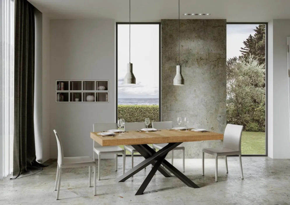 Tavolo allungabile Aberdeen 90x160/420 cm