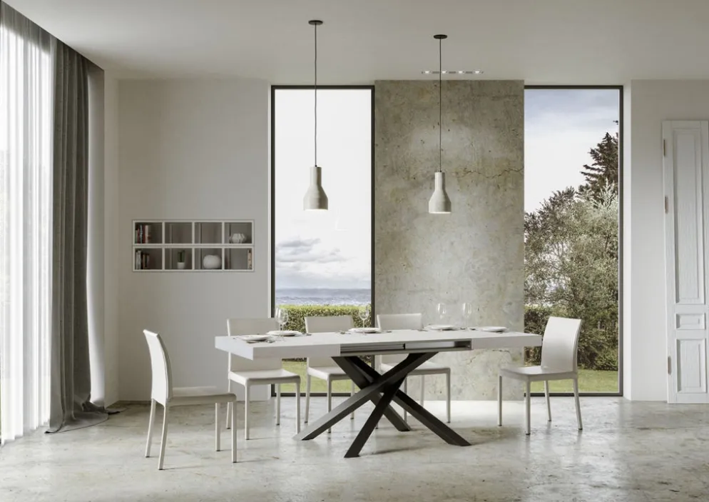 Tavolo allungabile Aberdeen 90x160/420 cm