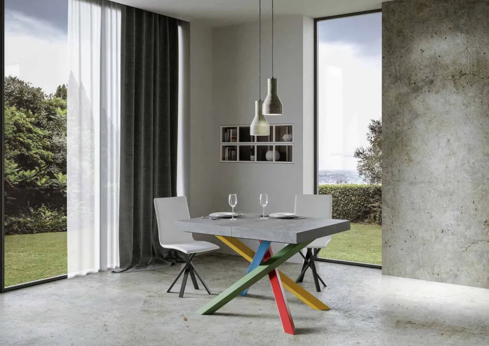 Tavolo allungabile Aberdeen 4B 90x130/390 cm