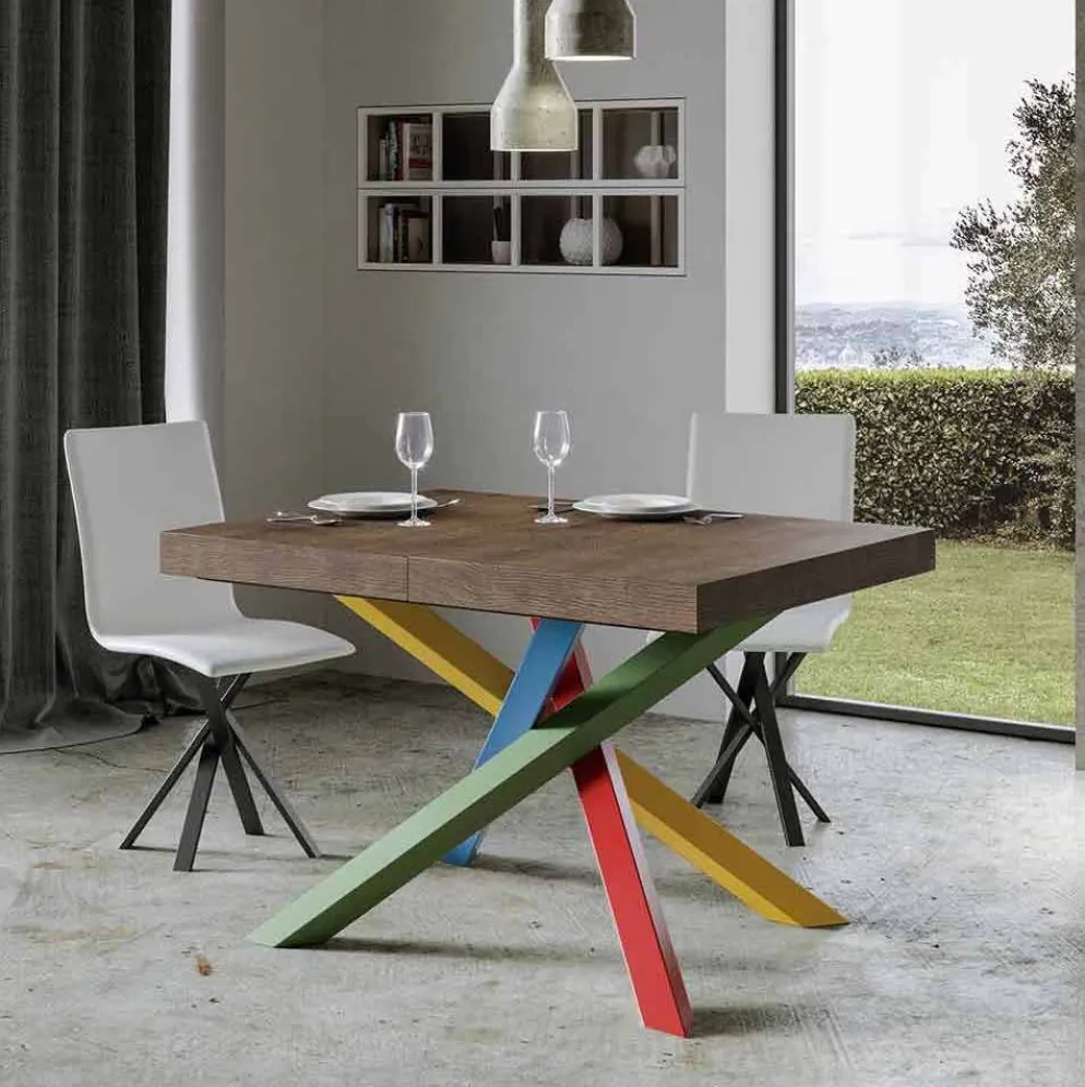 Tavolo allungabile Aberdeen 4B 90x130/390 cm