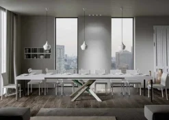 Tavolo allungabile Aberdeen 4A 90x130/390 cm