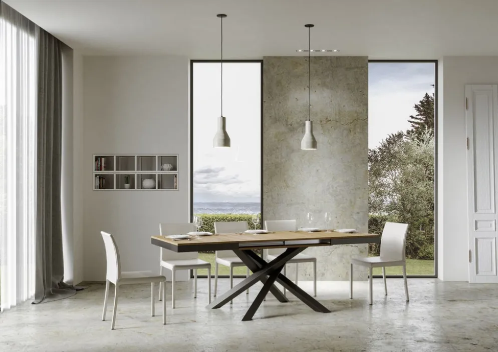 Tavolo allungabile Aberdeen Evolution 90x120/380 cm