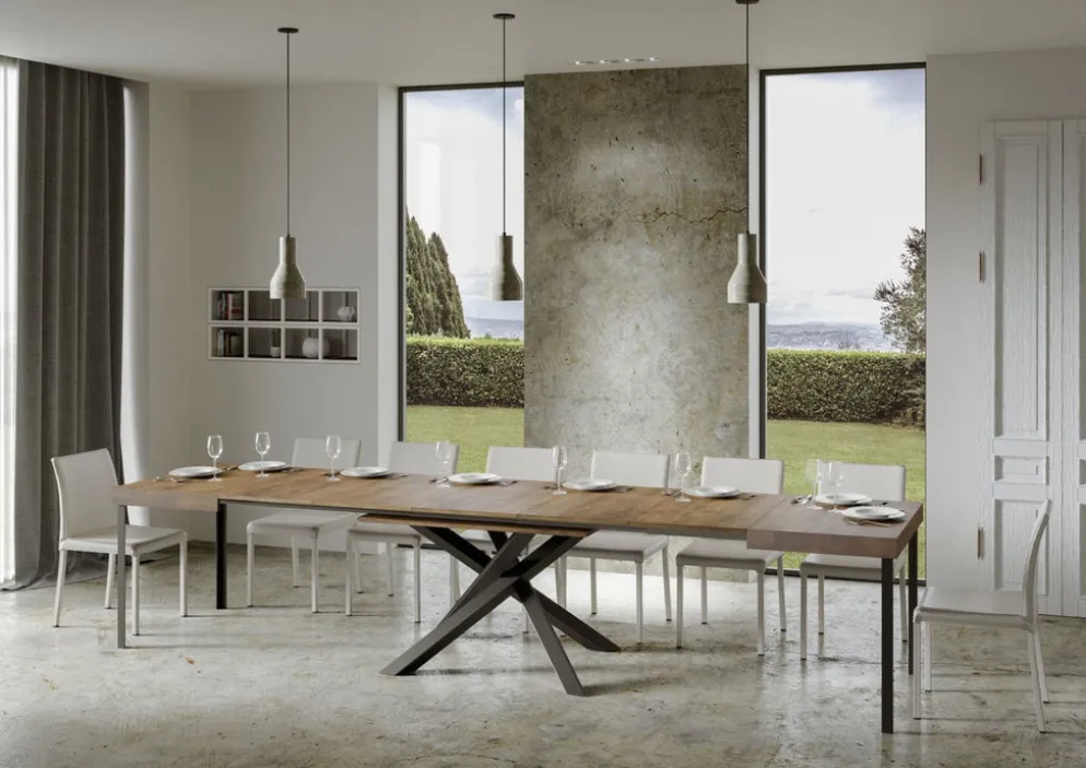 Tavolo allungabile Aberdeen 90x130/390 cm