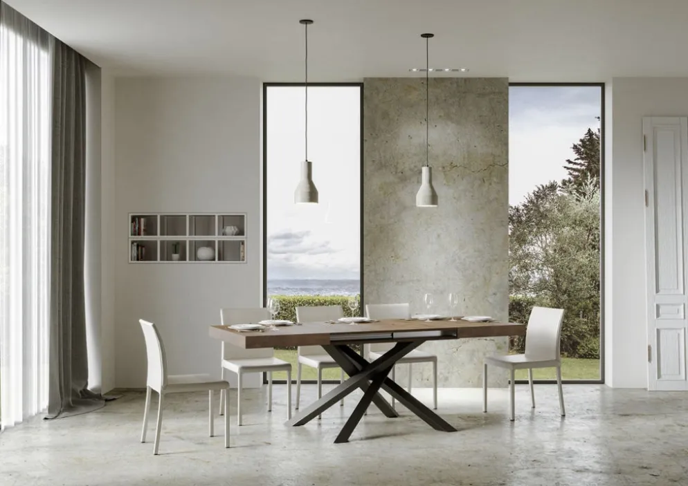 Tavolo allungabile Aberdeen 90x130/390 cm