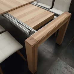 Tavolo allungabile Ferran in legno frassino