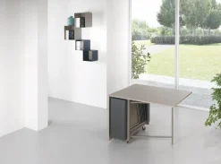 Tavolo consolle allungabile con sedie Newton