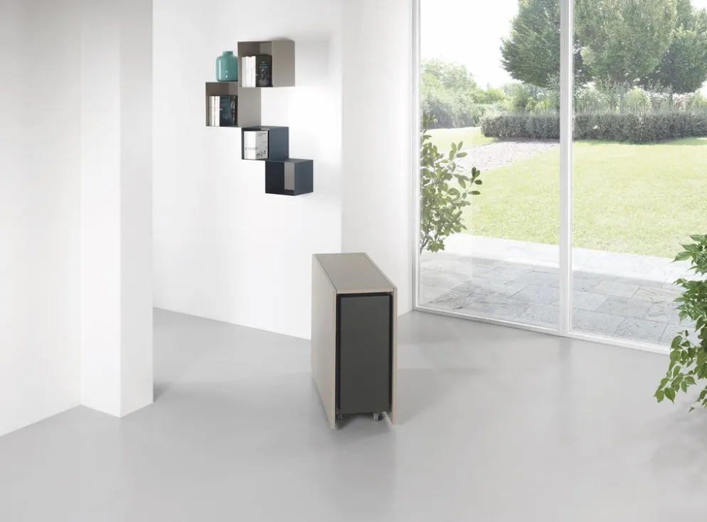 Tavolo consolle allungabile con sedie Newton