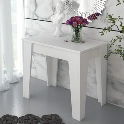 Tavolo consolle allungabile Zulc White
