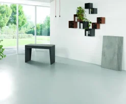 Tavolo consolle allungabile con sedie Glen 120