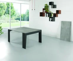 Tavolo consolle allungabile con sedie Glen 120