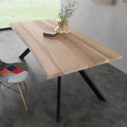 Tavolo da cucina in metallo e legno Learn