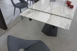 Tavolo da pranzo allungabile Kenton Ceramico Plus