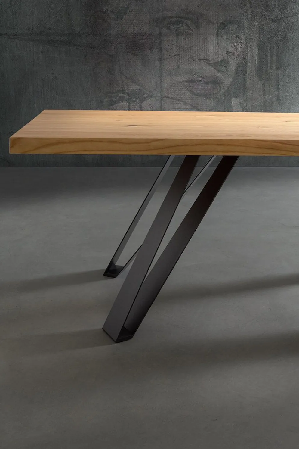 Tavolo da pranzo fisso Sanders Wood