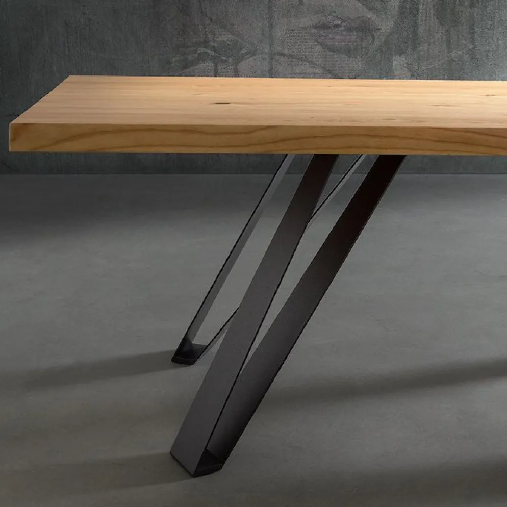 Tavolo da pranzo fisso Sanders Wood