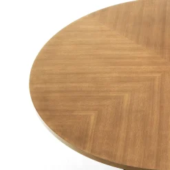 Tavolo da pranzo rotondo Stairway Oak