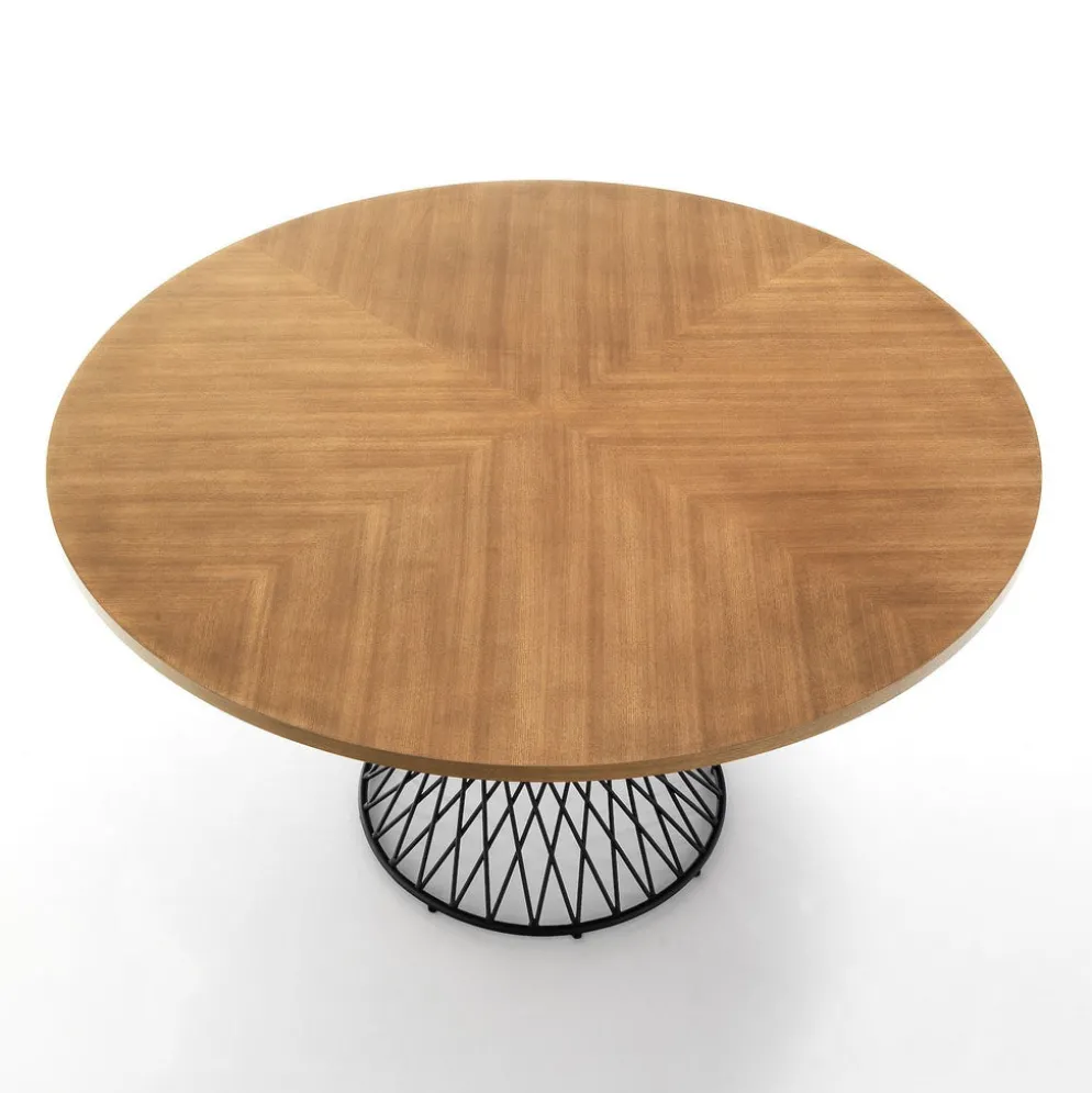 Tavolo da pranzo rotondo Stairway Oak