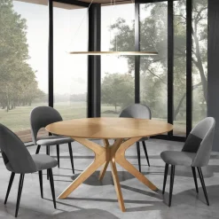 Tavolo da pranzo rotondo Venues Oak