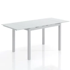 Tavolo rettangolare allungabile Learn White
