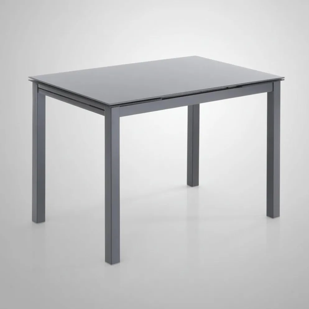 Tavolo rettangolare allungabile Learn Grey