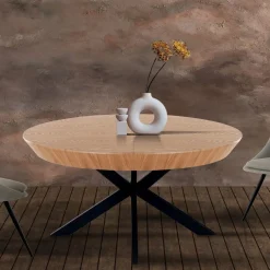 Tavolo rotondo allungabile Bjarne Wood