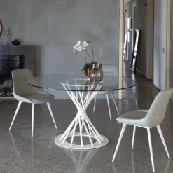Tavolo rotondo Runder Vetro