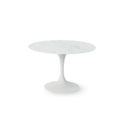 Tavolo rotondo Velor in ceramica e metallo