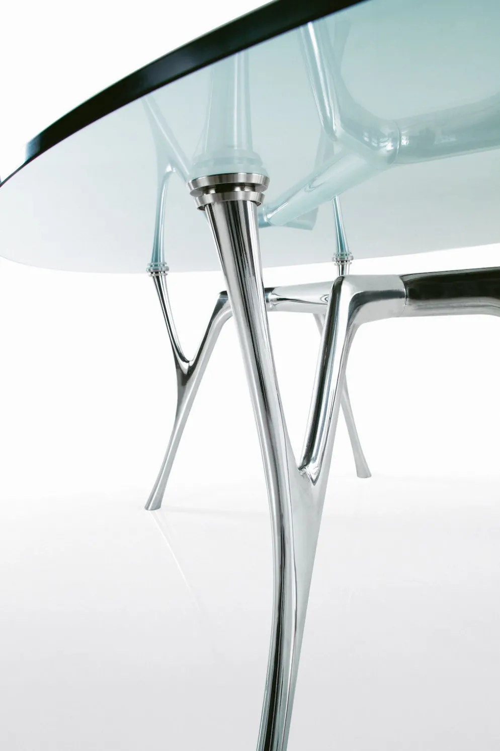 Tavolo scrivania rettangolare Perseo Glass