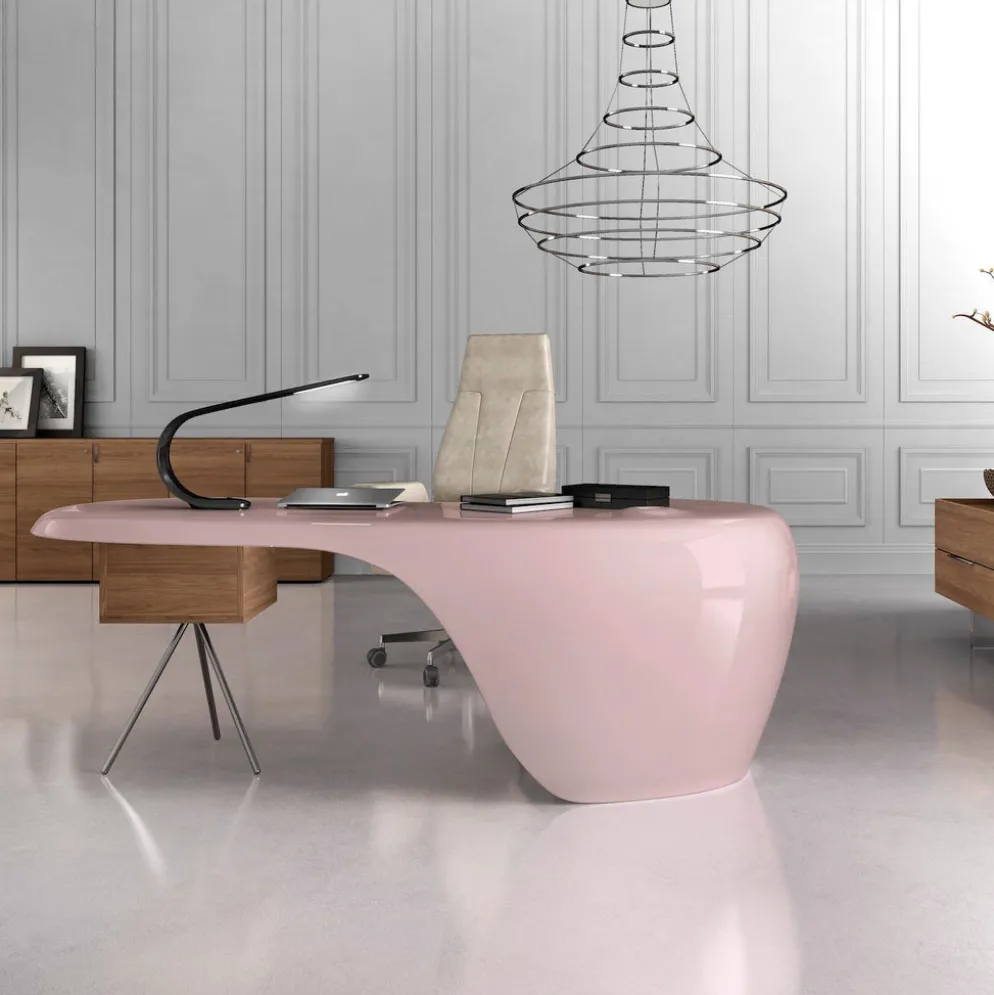 Vetra | Scrivania con cassettiera Made in Italy