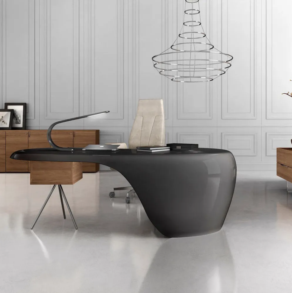 Vetra | Scrivania con cassettiera Made in Italy